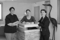 Anne Massard, Corinne Brachet et Frédérique Hotte-Gindre