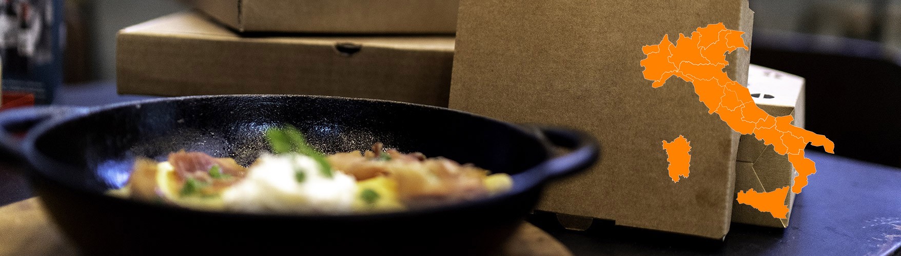 Vente à emporter - Italie - Restaurants les Collectionneurs