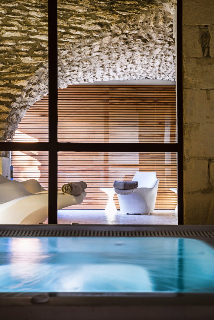 Spa, saune, hammam à disposition au Moulin de Vernègues & Spa près d'Aix-en-Provence