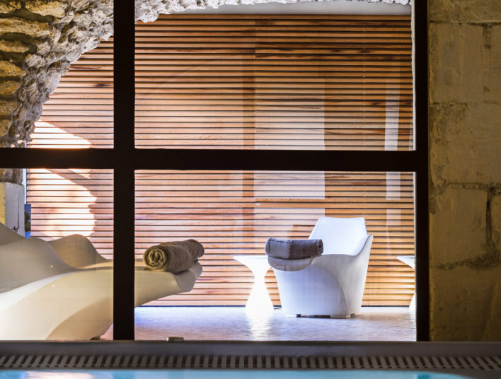 Spa, saune, hammam à disposition au Moulin de Vernègues & Spa près d'Aix-en-Provence
