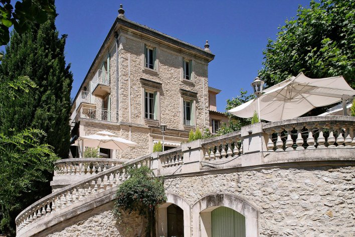 Facade typique du Lubéron.