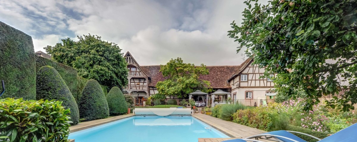 Maison à colombages en Alsace