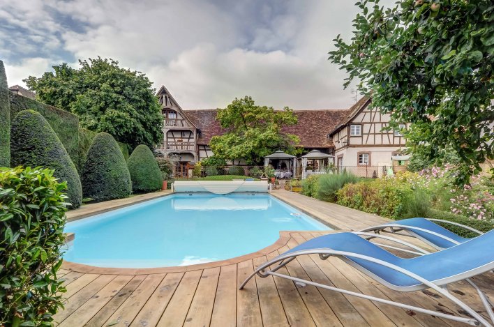 Maison à colombages en Alsace