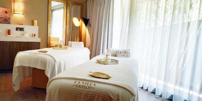 Deux bancs de massage