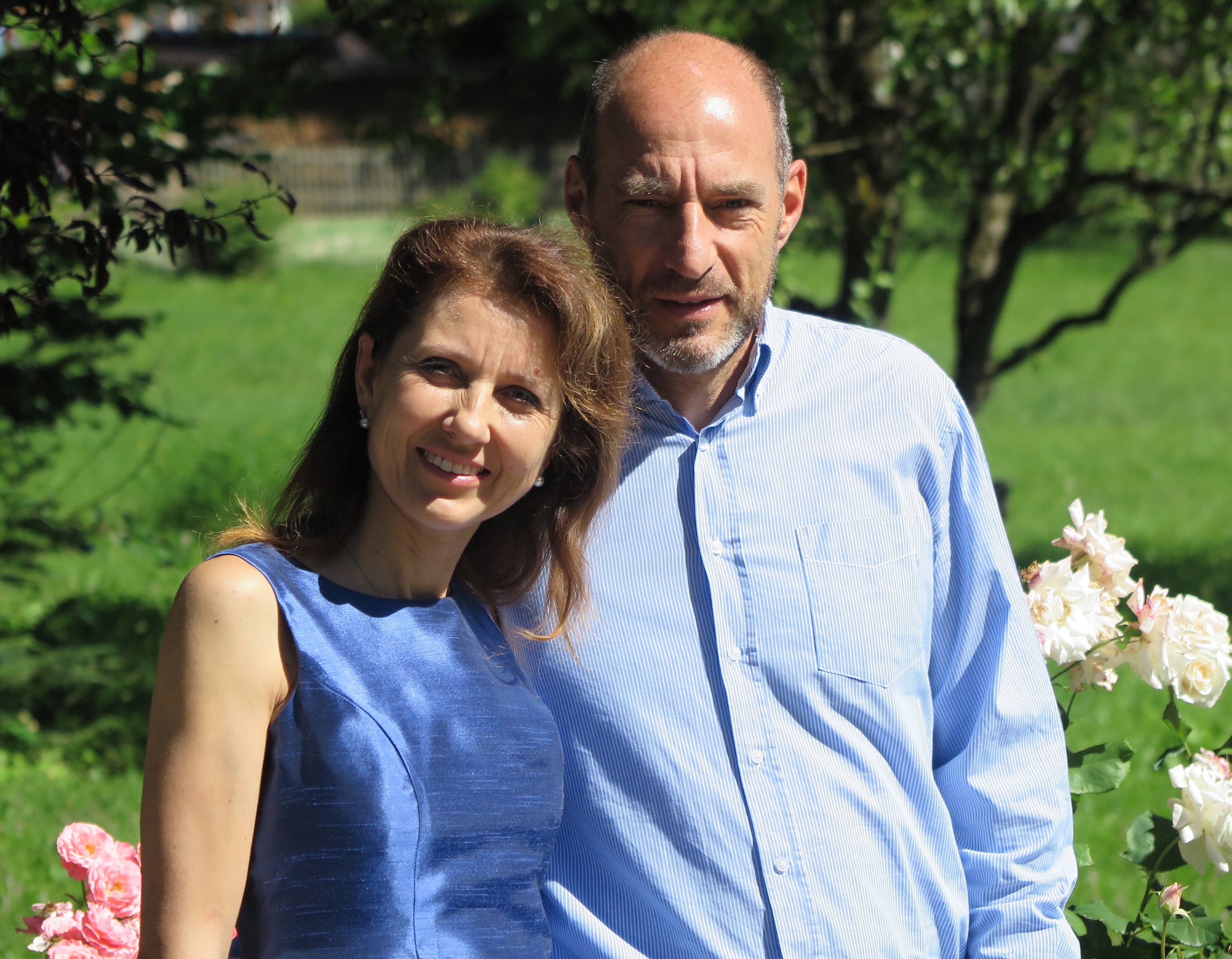 Photo portrait couple femme homme