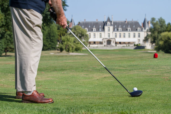 Une partie de Golf à Augerville