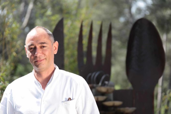 Chef en veste blanche