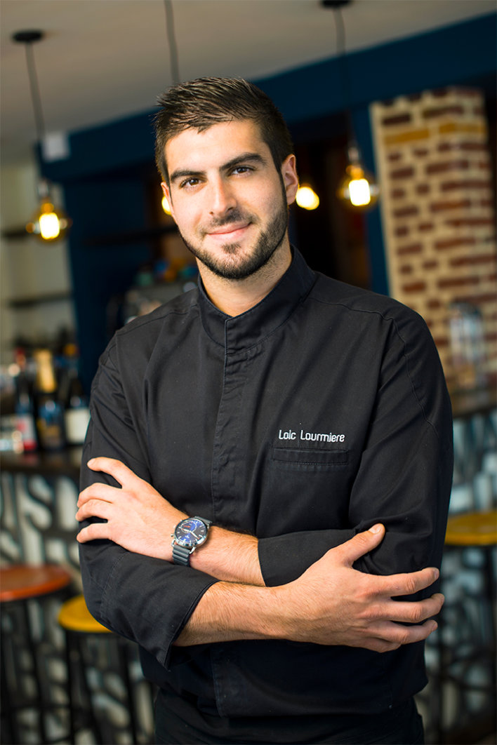 Photo portrait d'un chef