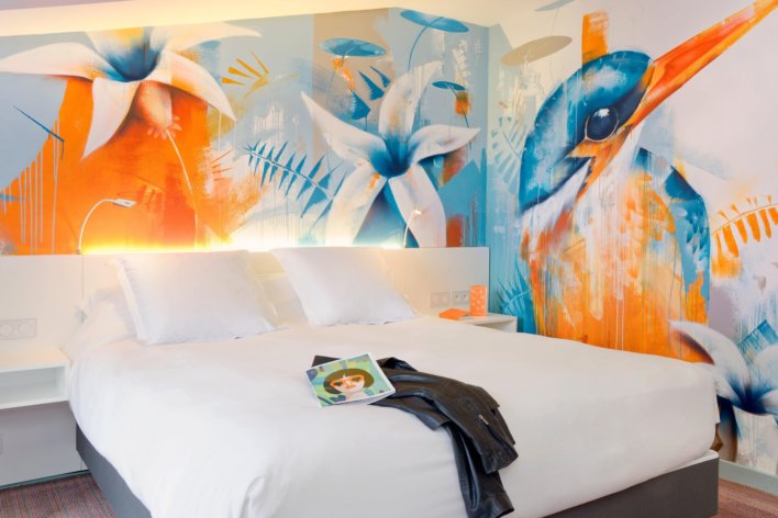 L'Yeuse - art dans les chambres ©David Nakache