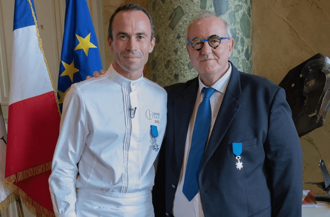 Christophe Hay (Les Collectionneurs) et Maurice Leroy à Blois