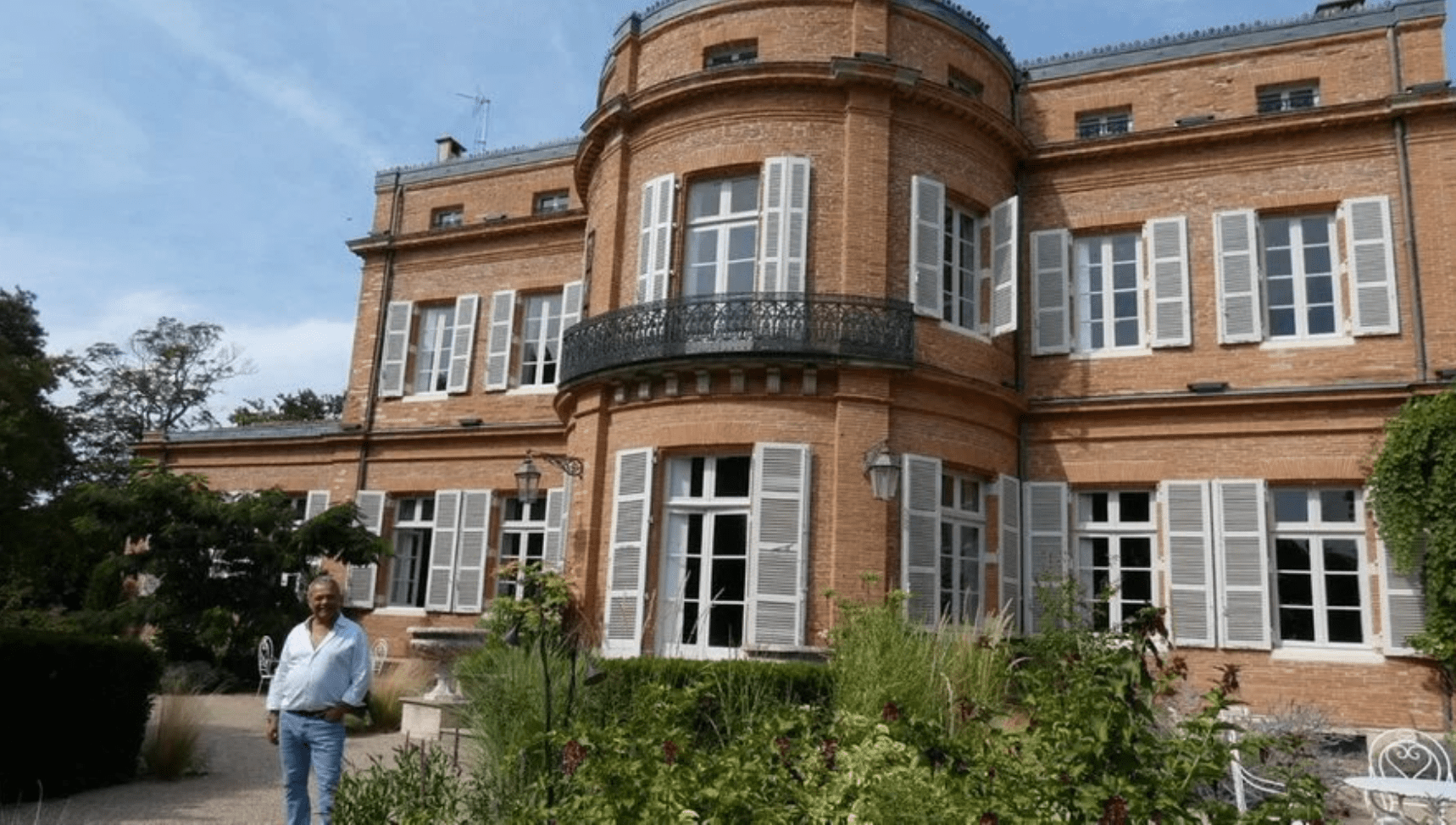 M. Duret, propriétaire du château de Roquefoulet