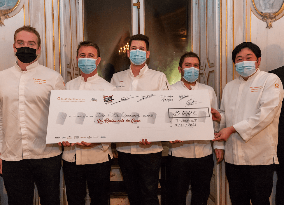 Le Dîner des Chefs 2021 au Château de Citeaux - La Cueuillette