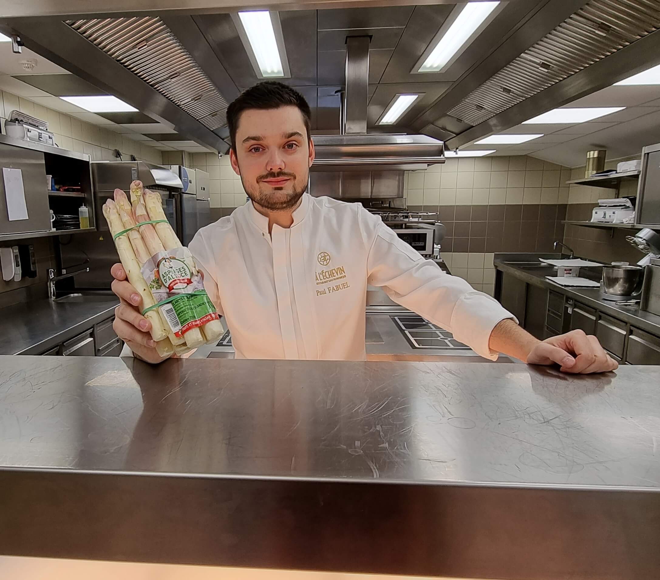 Paul Fabuel, chef du restaurant A L'Echevin