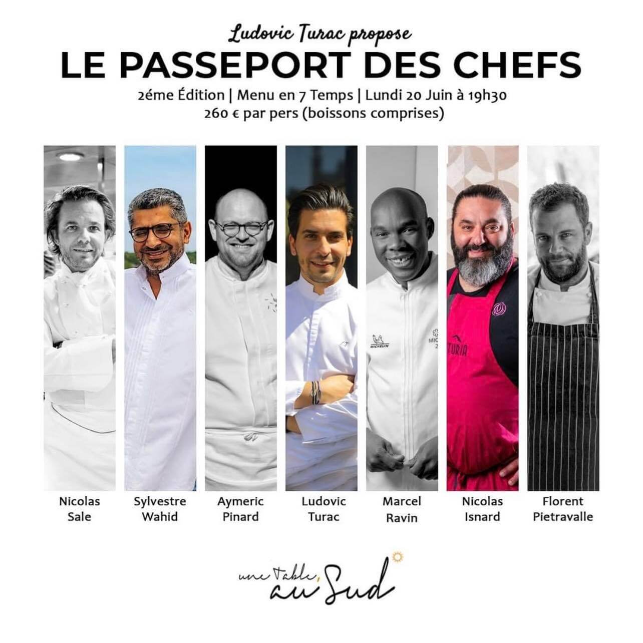 Le passeport des chefs, deuxième édition.